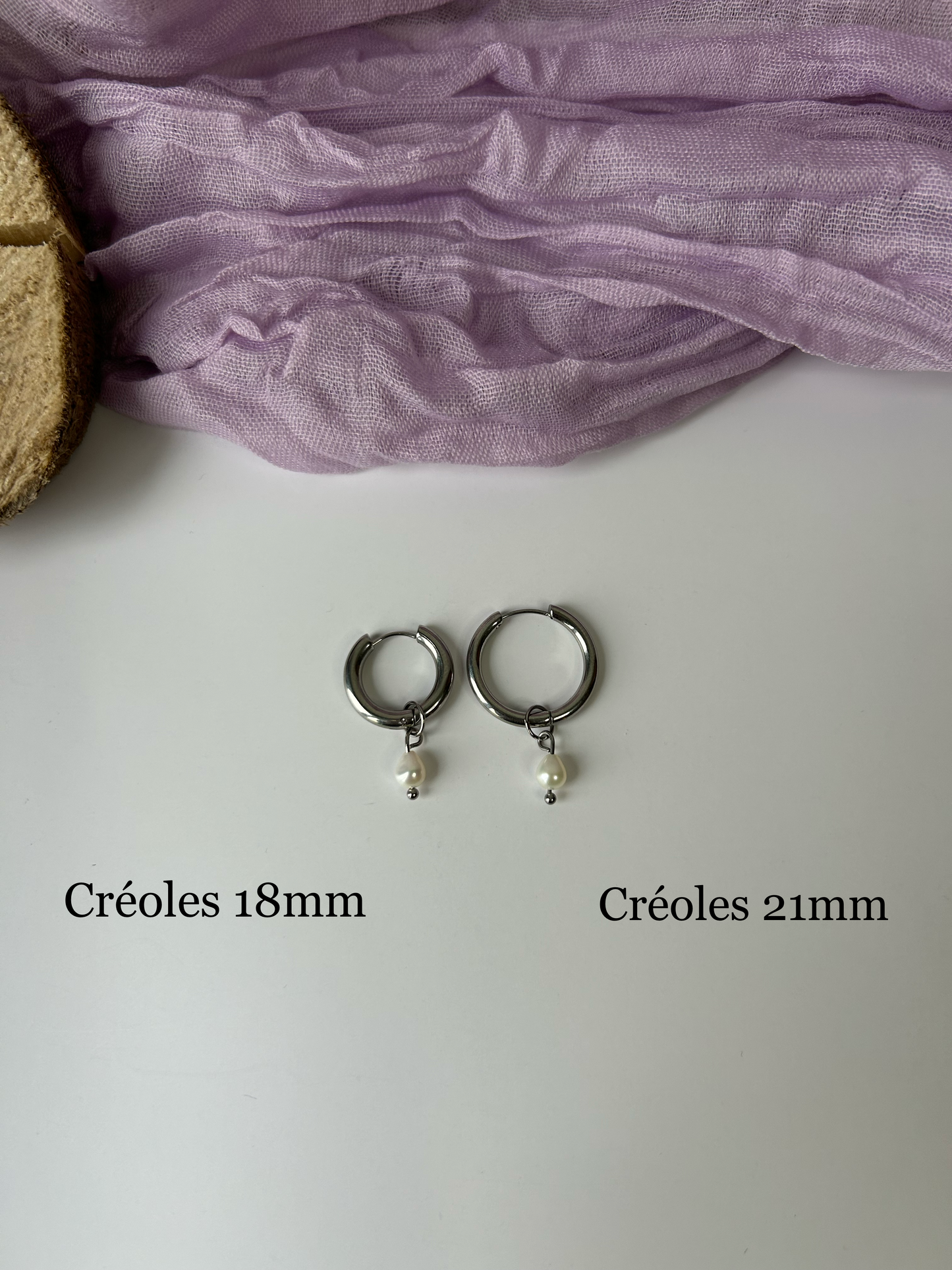Breloques naturelles- nacre ou perles d'eau douce