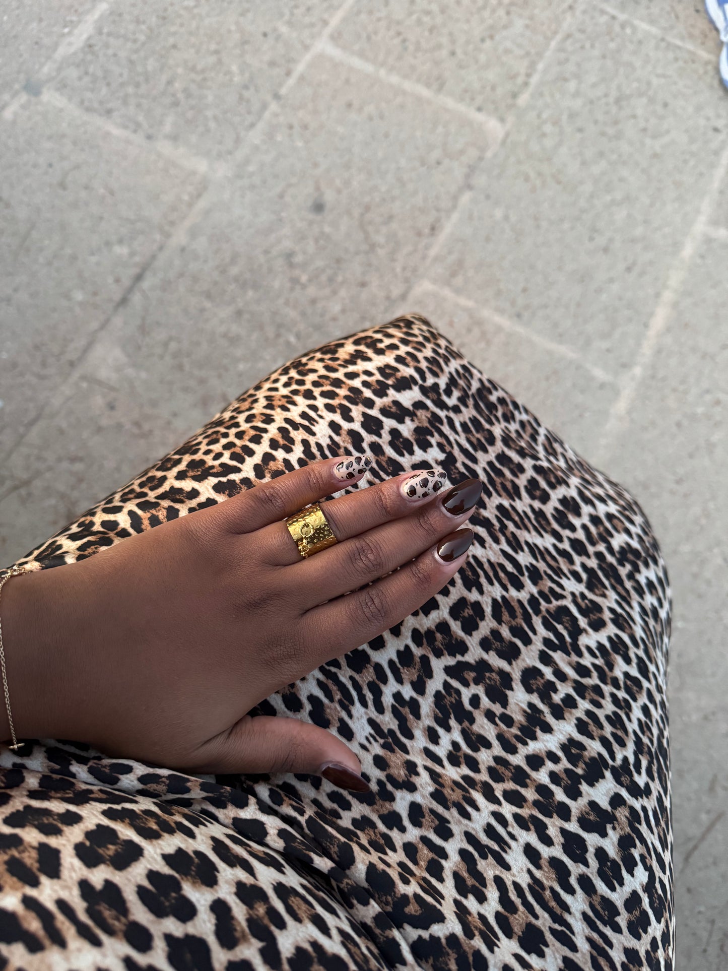 Bague breloque Snake