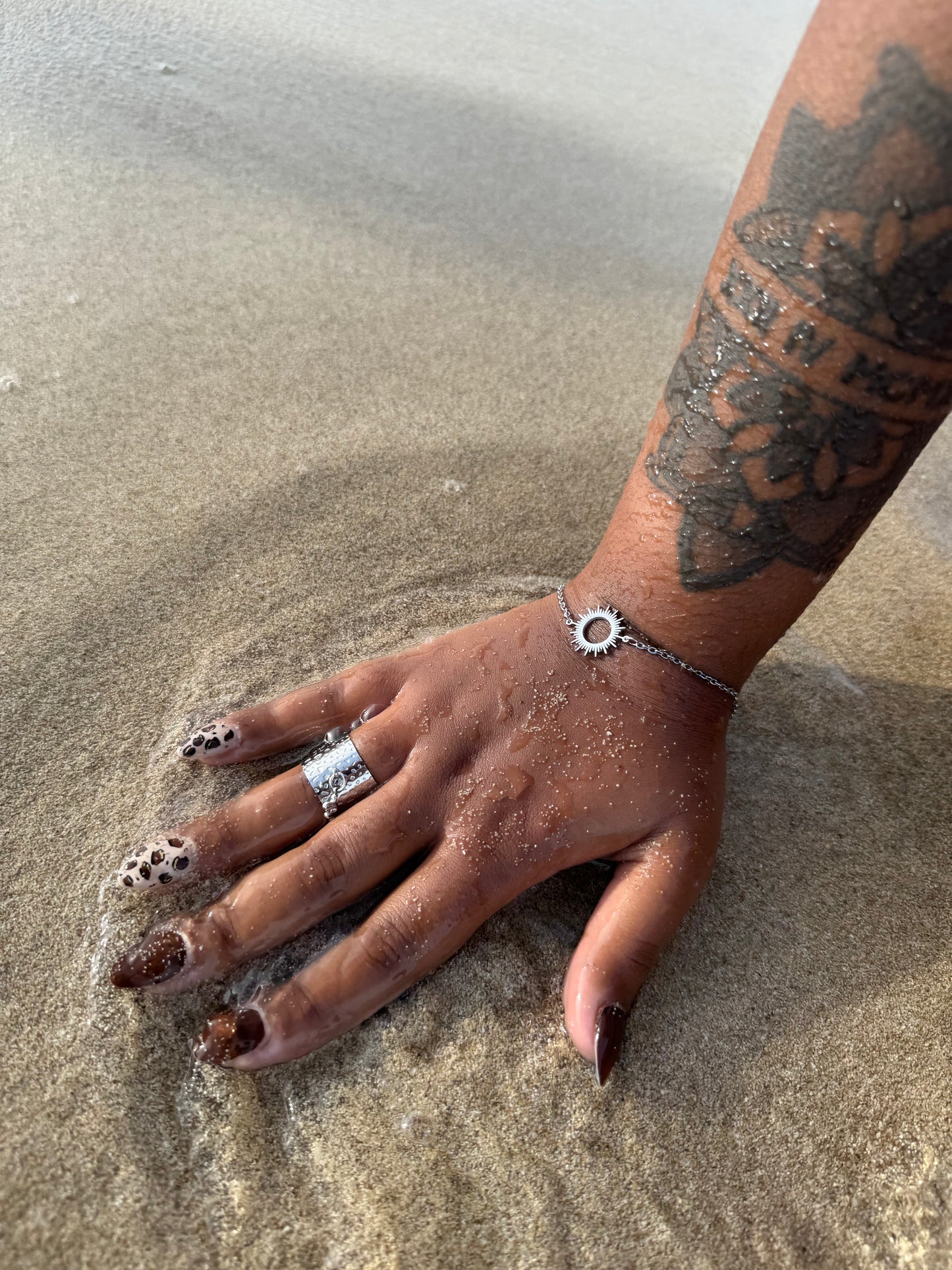 Bague breloque Snake