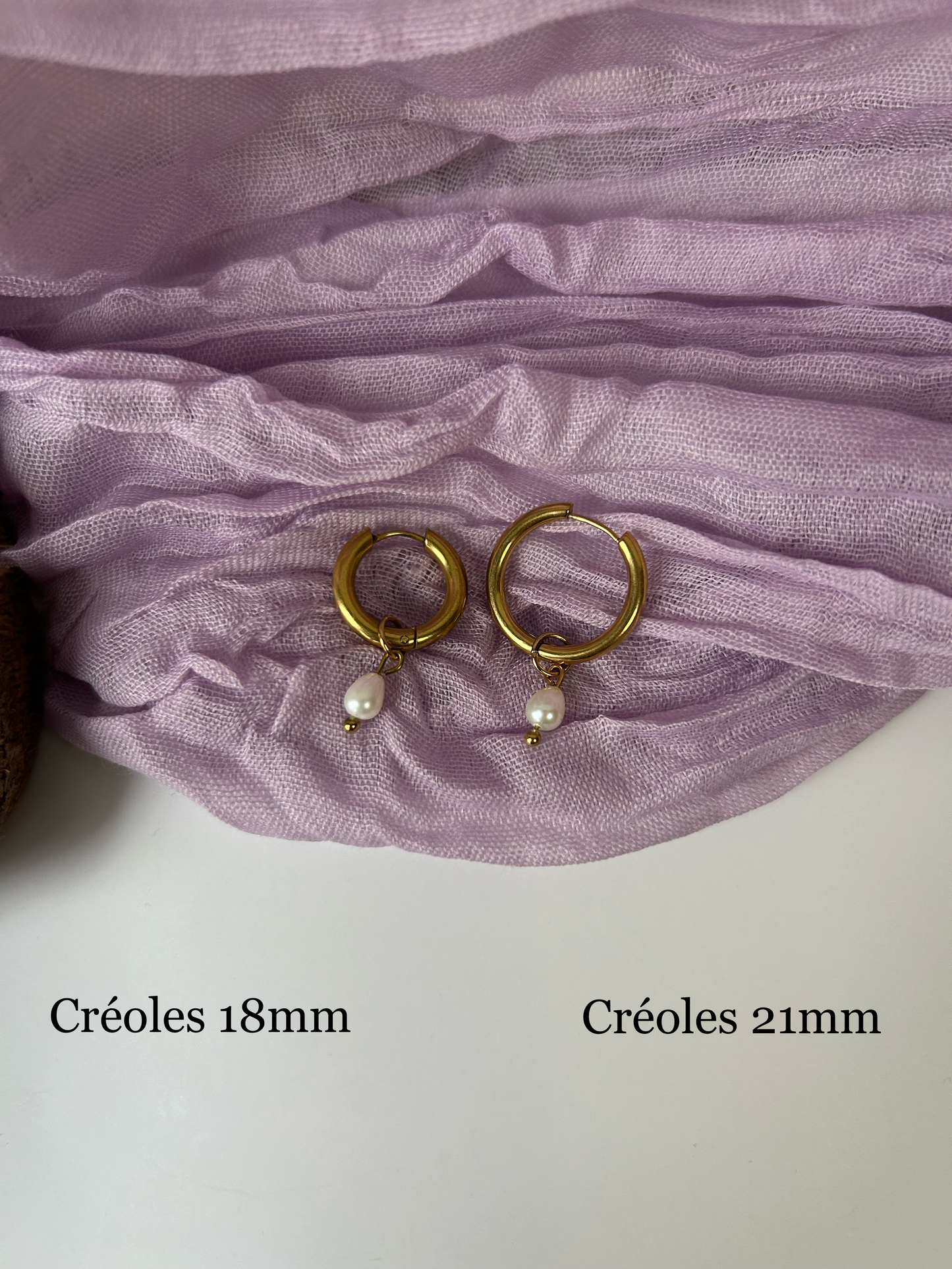 Breloques naturelles- nacre ou perles d'eau douce