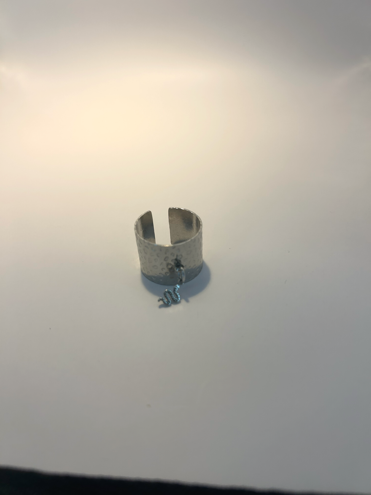 Bague breloque Snake