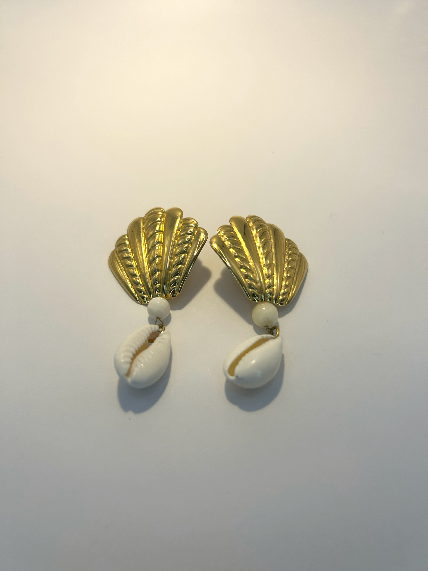 Boucles d'oreilles Cauris