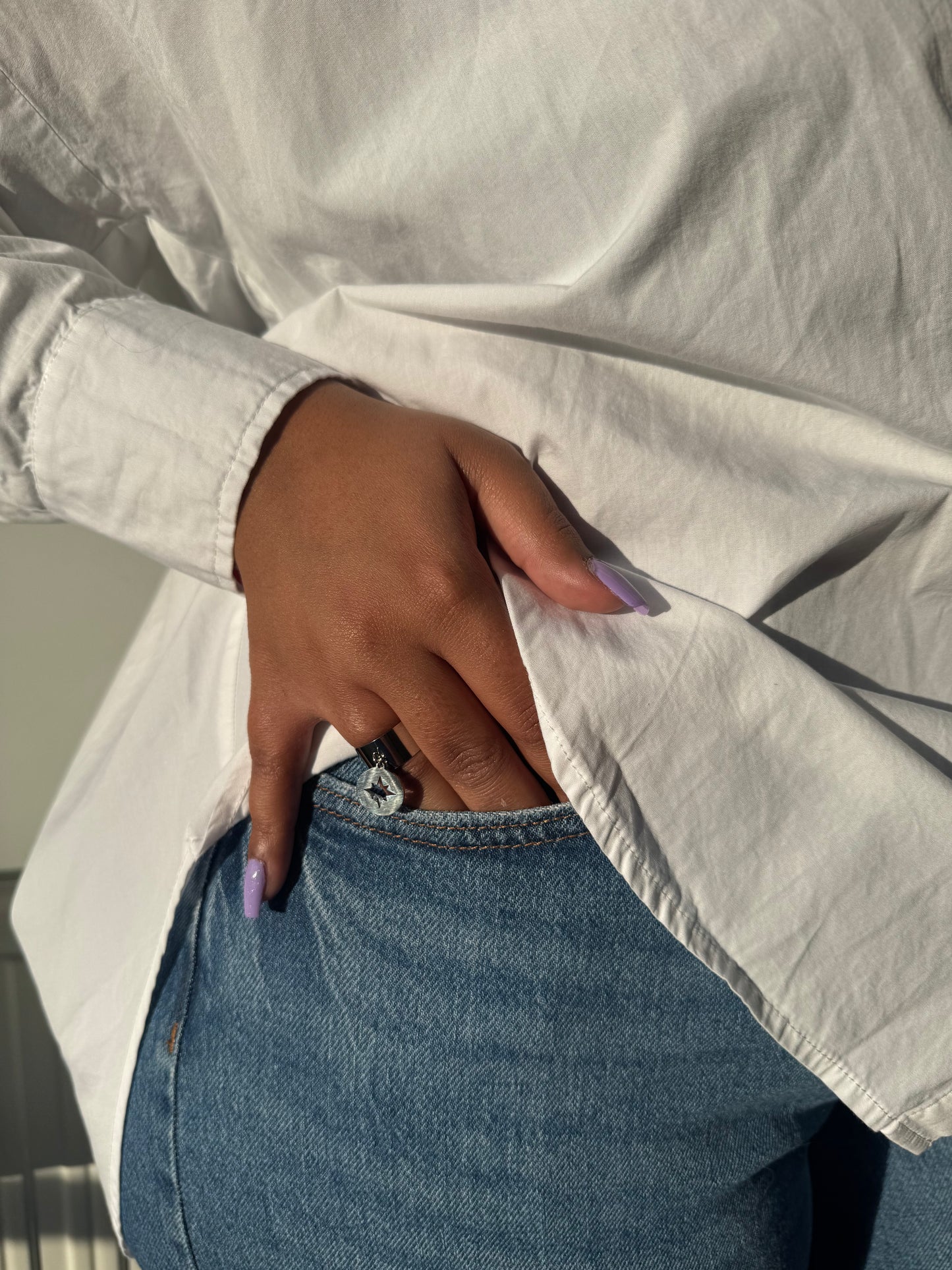 Bague breloque Star